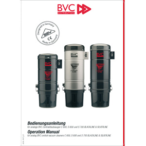 Bedienungsanleitung analoge BVC Geräte